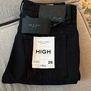 Black rag & bone jeans